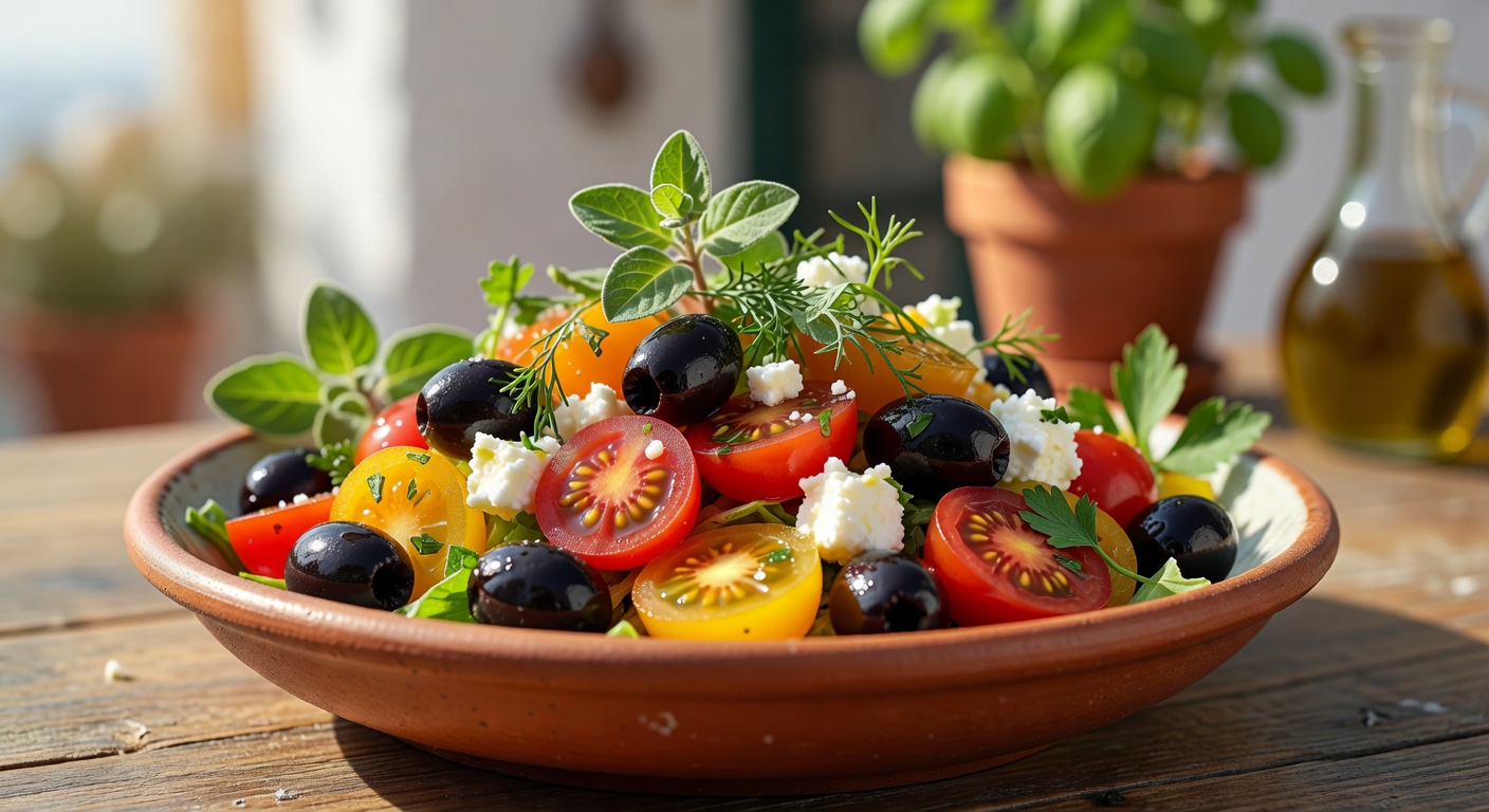 Ensalada mediterránea