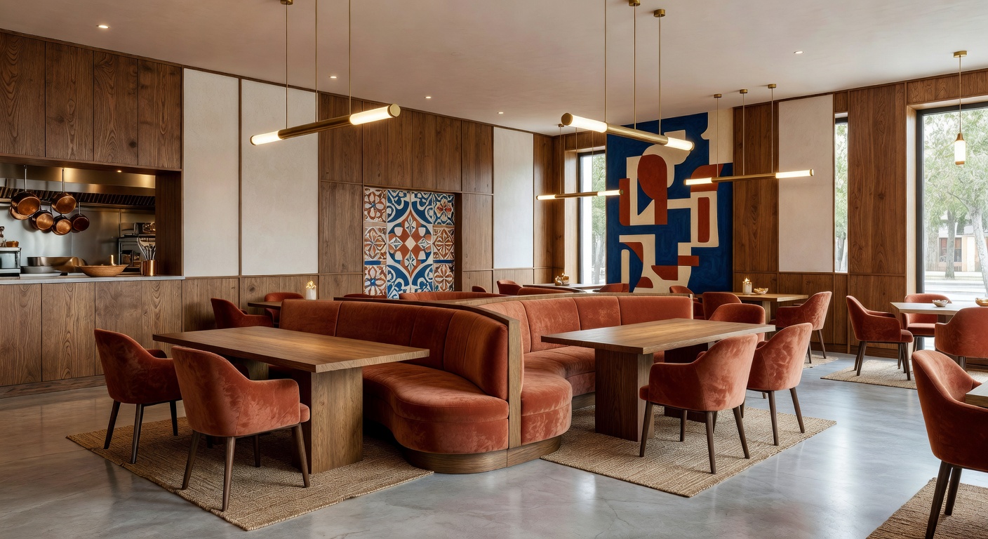 Interior del restaurante